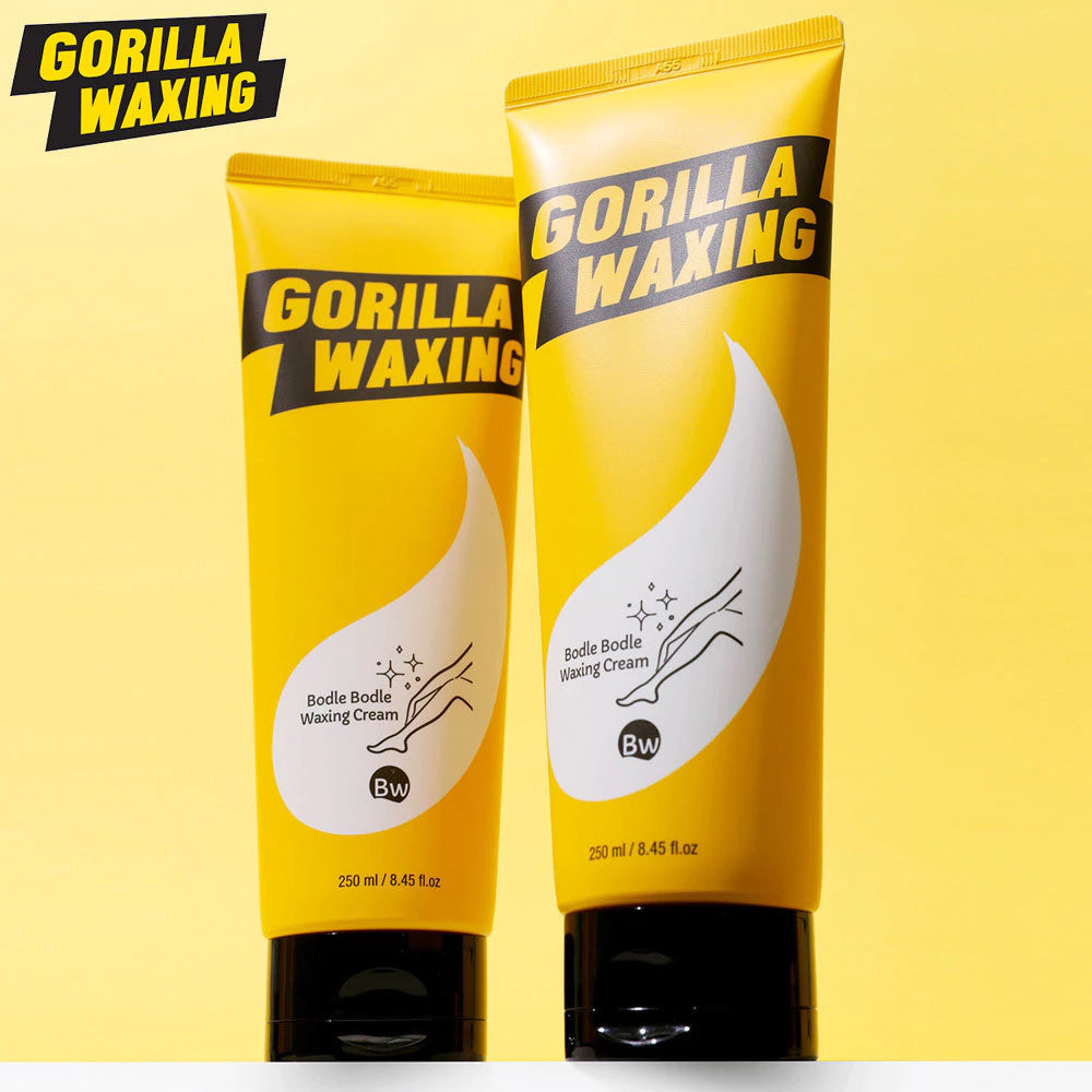 GORILLA Korea PGBW01 Creme Depilatório Rápido Bodle Bodle Waxing 250ml 2 Unidades