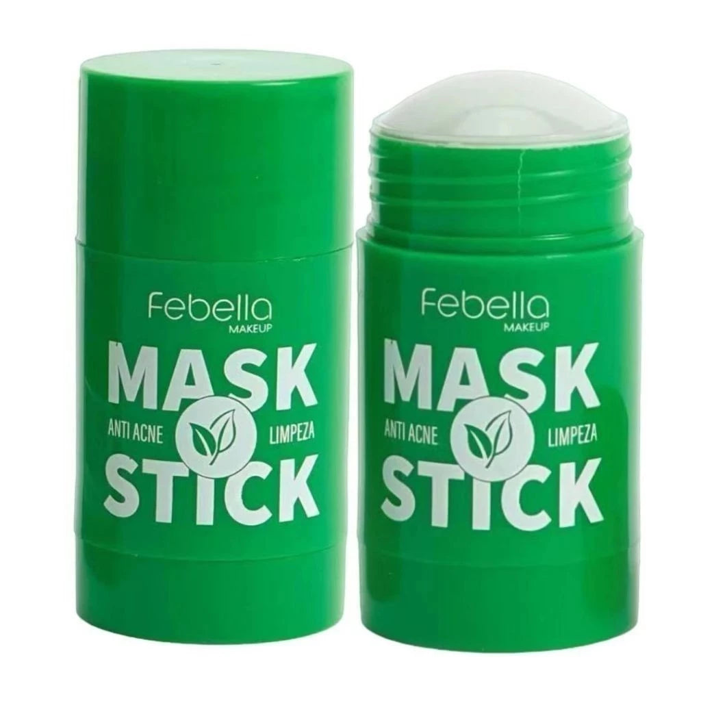 FEBELLA Green Tea Mask Stick – Blackhead Removal, Anti-Acne, Moisturizing & Whitening Face Mask