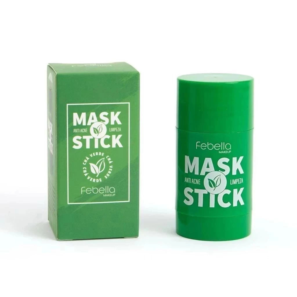 FEBELLA Green Tea Mask Stick – Blackhead Removal, Anti-Acne, Moisturizing & Whitening Face Mask