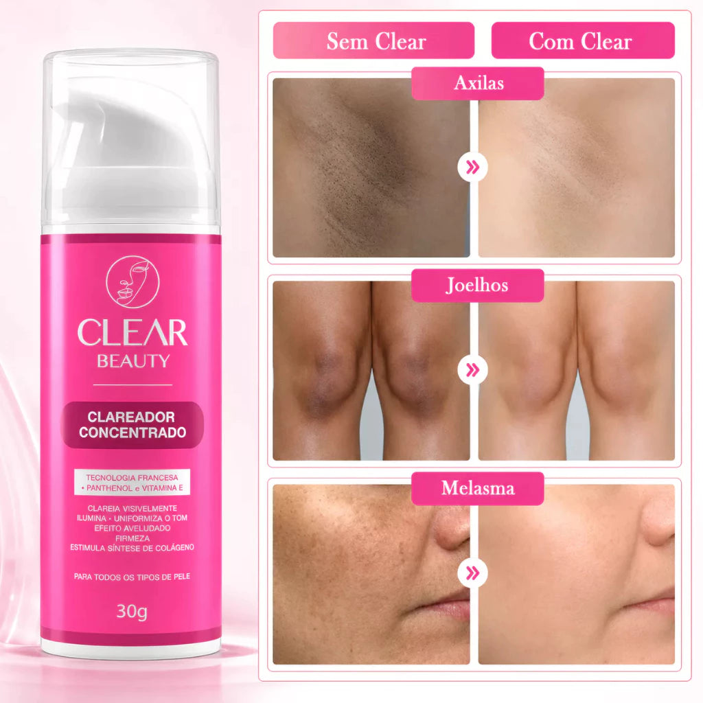 Groin and Armpit Whitening Cream for Intimate Parts - Clear Beauty