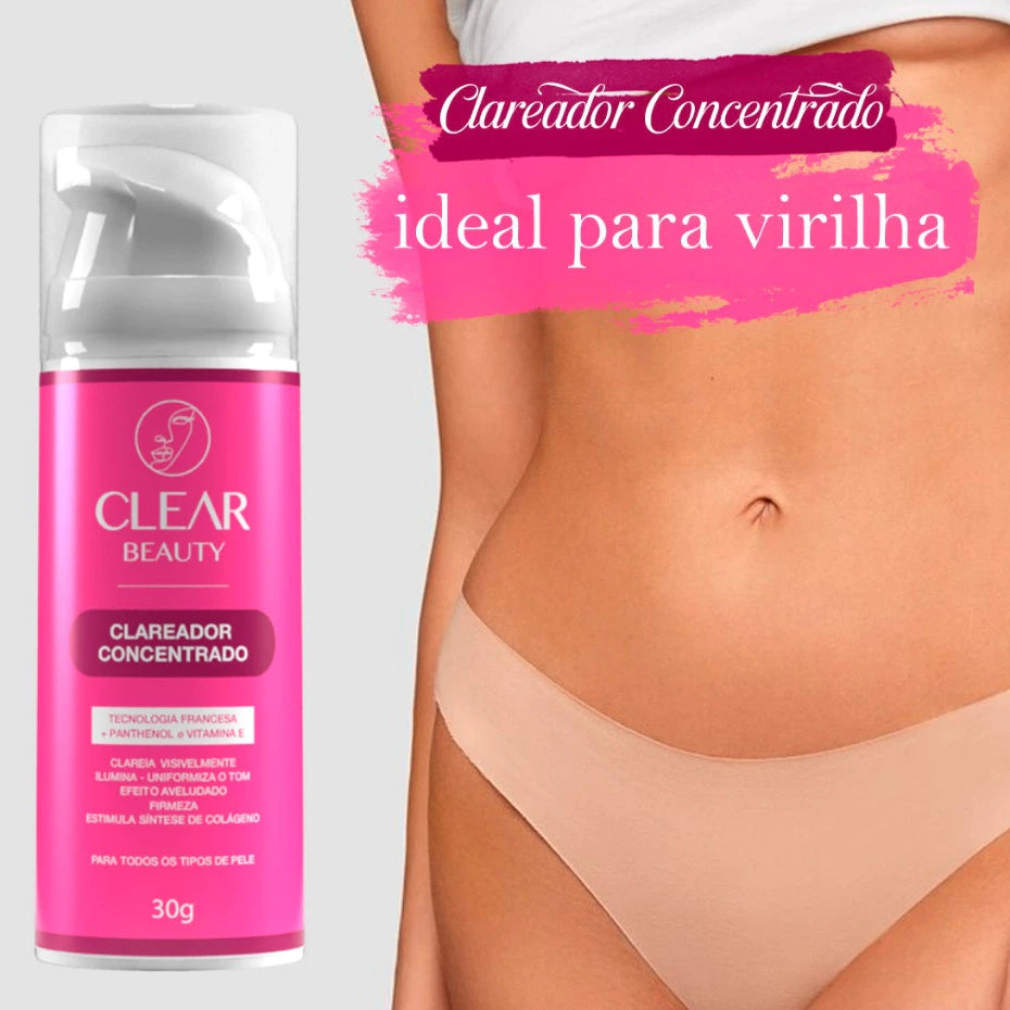 Groin and Armpit Whitening Cream for Intimate Parts - Clear Beauty