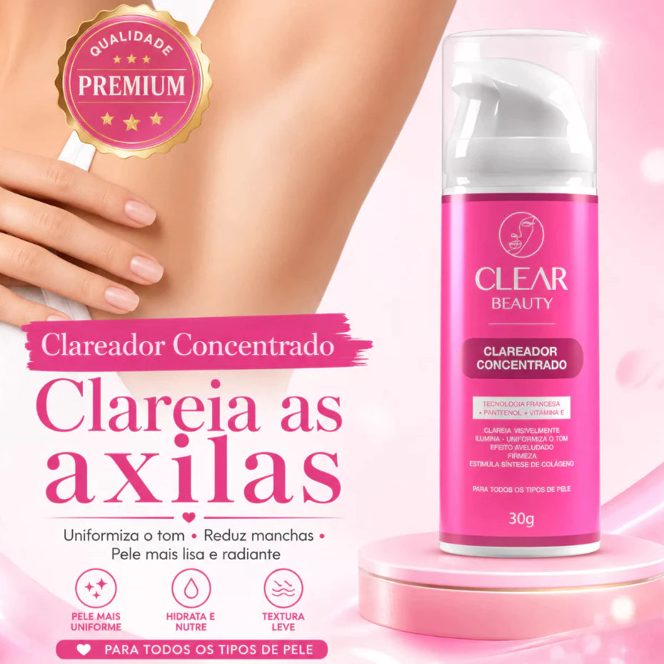 Groin and Armpit Whitening Cream for Intimate Parts - Clear Beauty