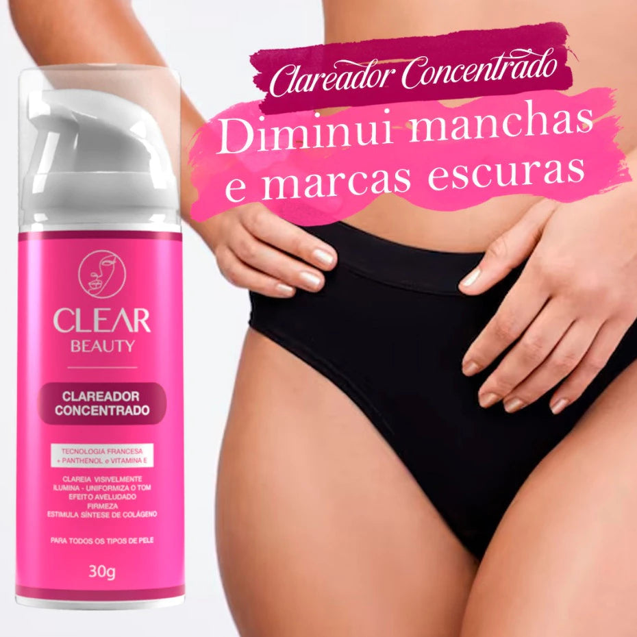 Groin and Armpit Whitening Cream for Intimate Parts - Clear Beauty
