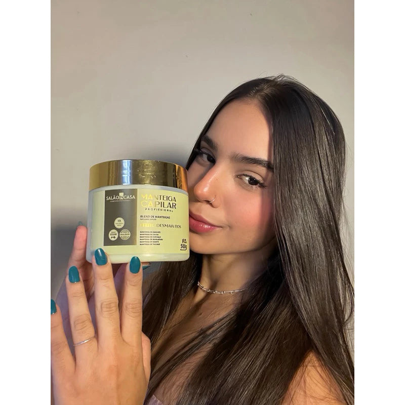 HAIR BUTTER DESMAIDS ALY NOURNEY IN 1 MINUTE - 6 BUTTERIES - DESMAIDS - HOME SALÃO