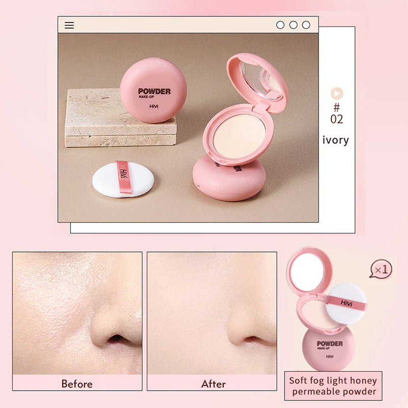 HIVI 9-Piece Waterproof Makeup Gift Set – Oil Control & Long-Lasting Complete Beauty Kit