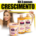 Hair Growth Kit Shampoo Conditioner and Mask Hydration Grows More Grows Strong Anti-Hair Loss