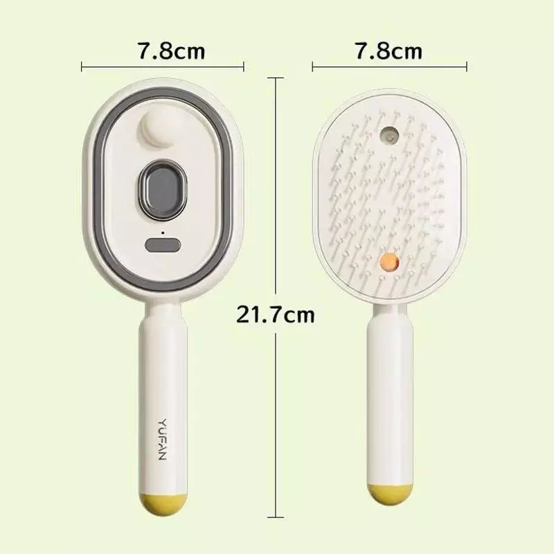 Hair Care Decorator Massage Scalp Comb Head Brush Massager and Atomization Applicator