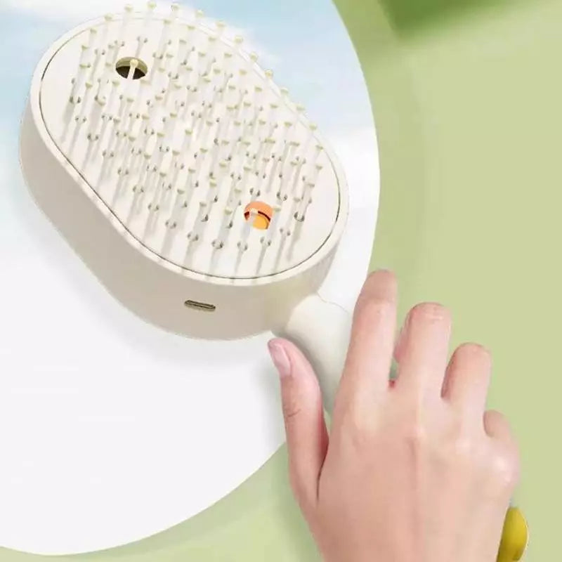 Hair Care Decorator Massage Scalp Comb Head Brush Massager and Atomization Applicator