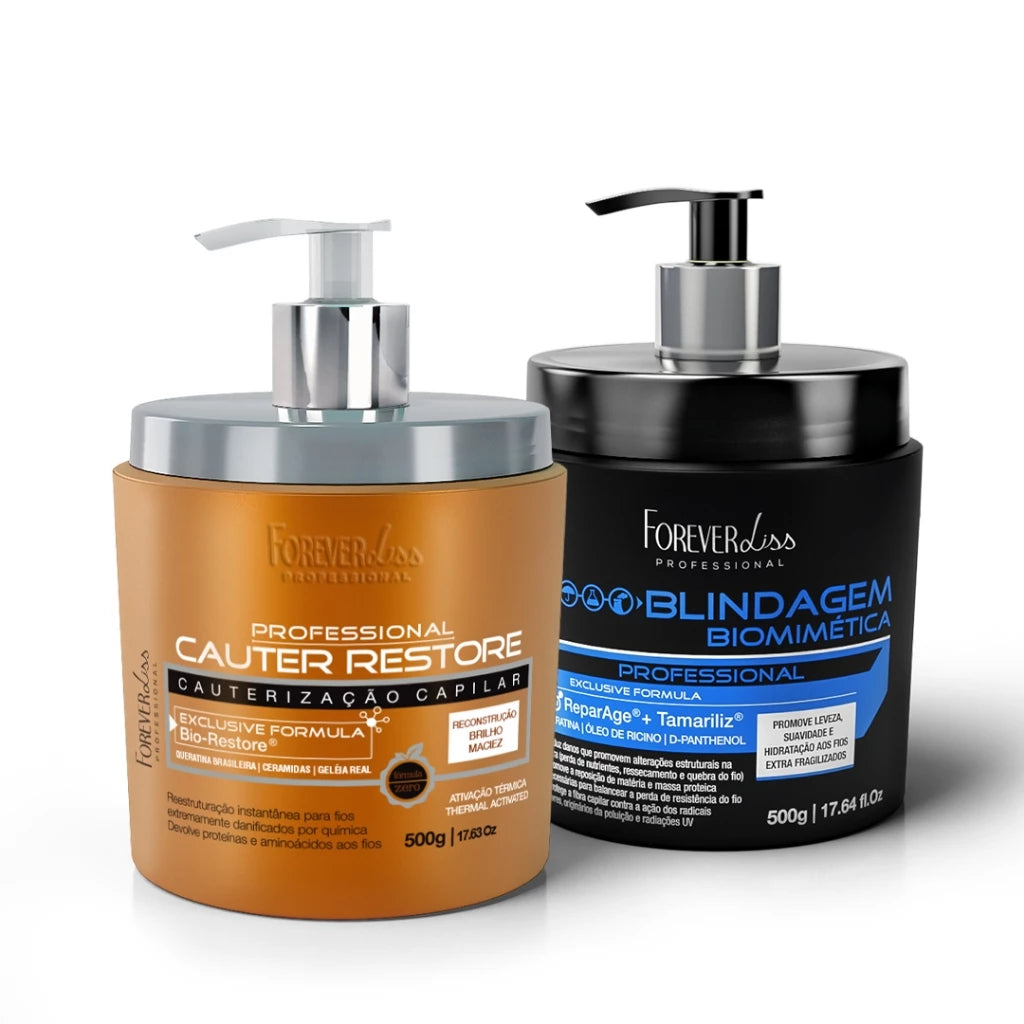 Hair Cauterization Kit with Biomimetic Shielding 500g