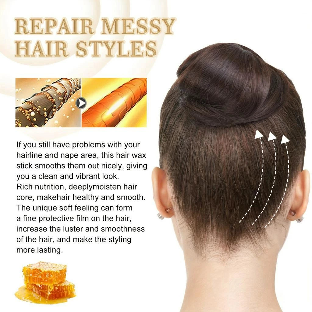 Hair Wax Stick - Styling, Moisturizing, Frizz Control & Split Ends