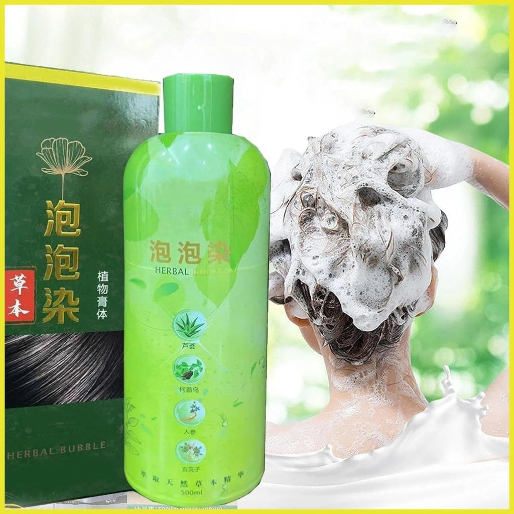 Herbal Hair Color Shampoo 3 In 1 Hair Color Conditioner With Plant Essence For Hair Care