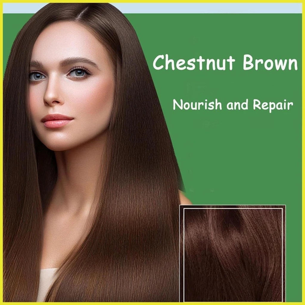 Herbal Hair Color Shampoo 3 In 1 Hair Color Conditioner With Plant Essence For Hair Care