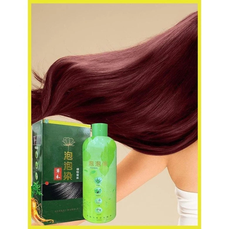Herbal Hair Color Shampoo 3 In 1 Hair Color Conditioner With Plant Essence For Hair Care