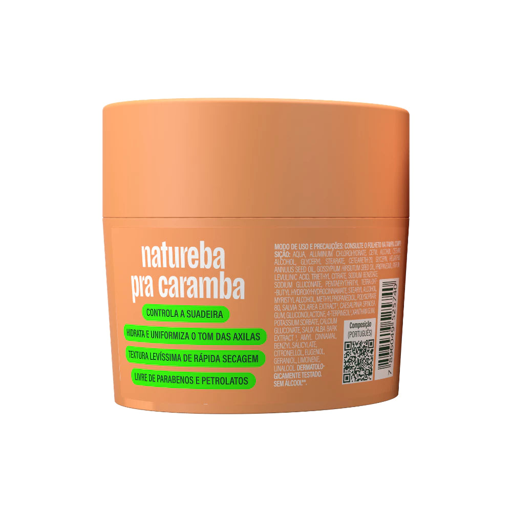 Herbíssimo Vanilla Antiperspirant Cream Deodorant 55g