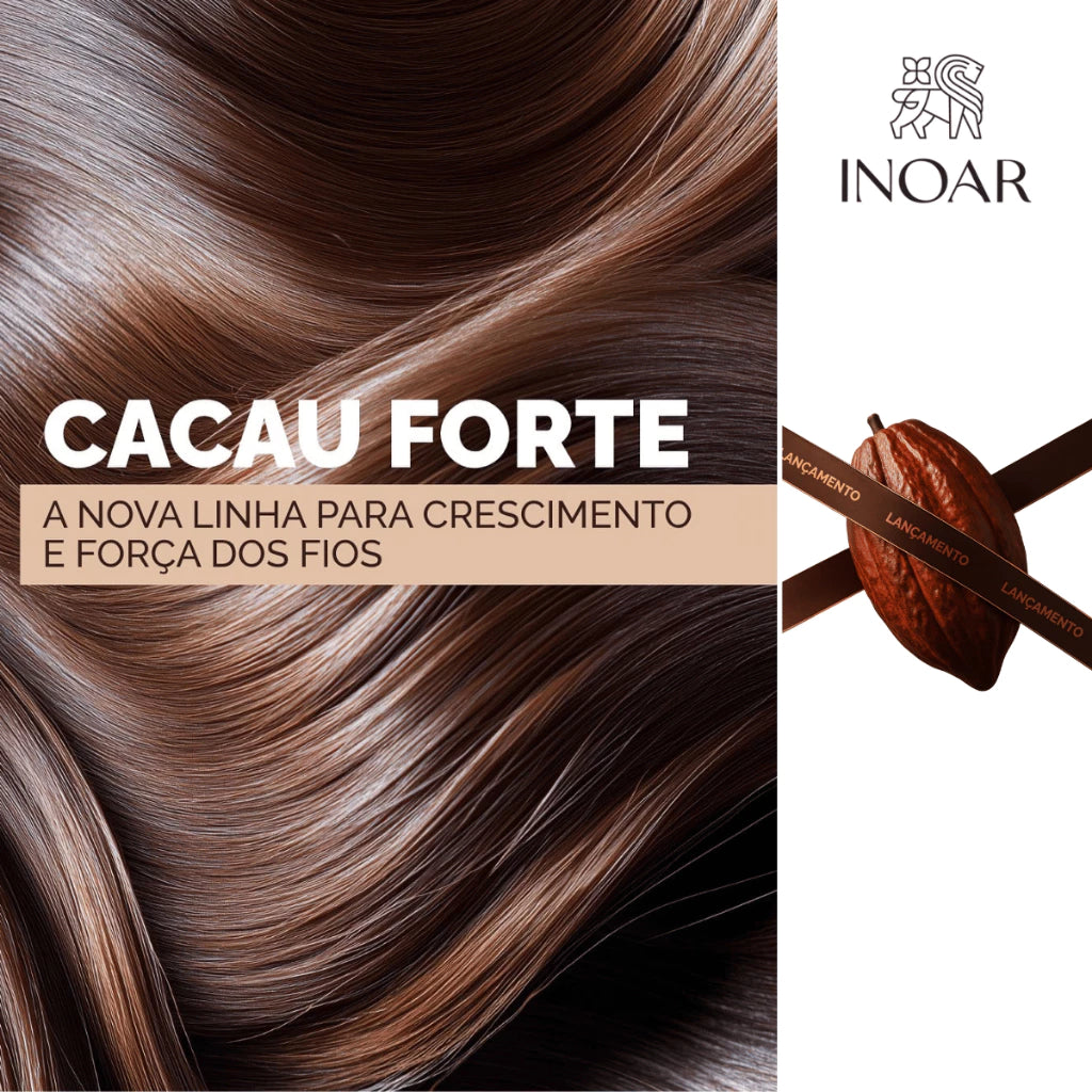 Inoar Strong Cocoa Kit Hair Growth and Strength Anti-Hair Loss 1L and 800ml