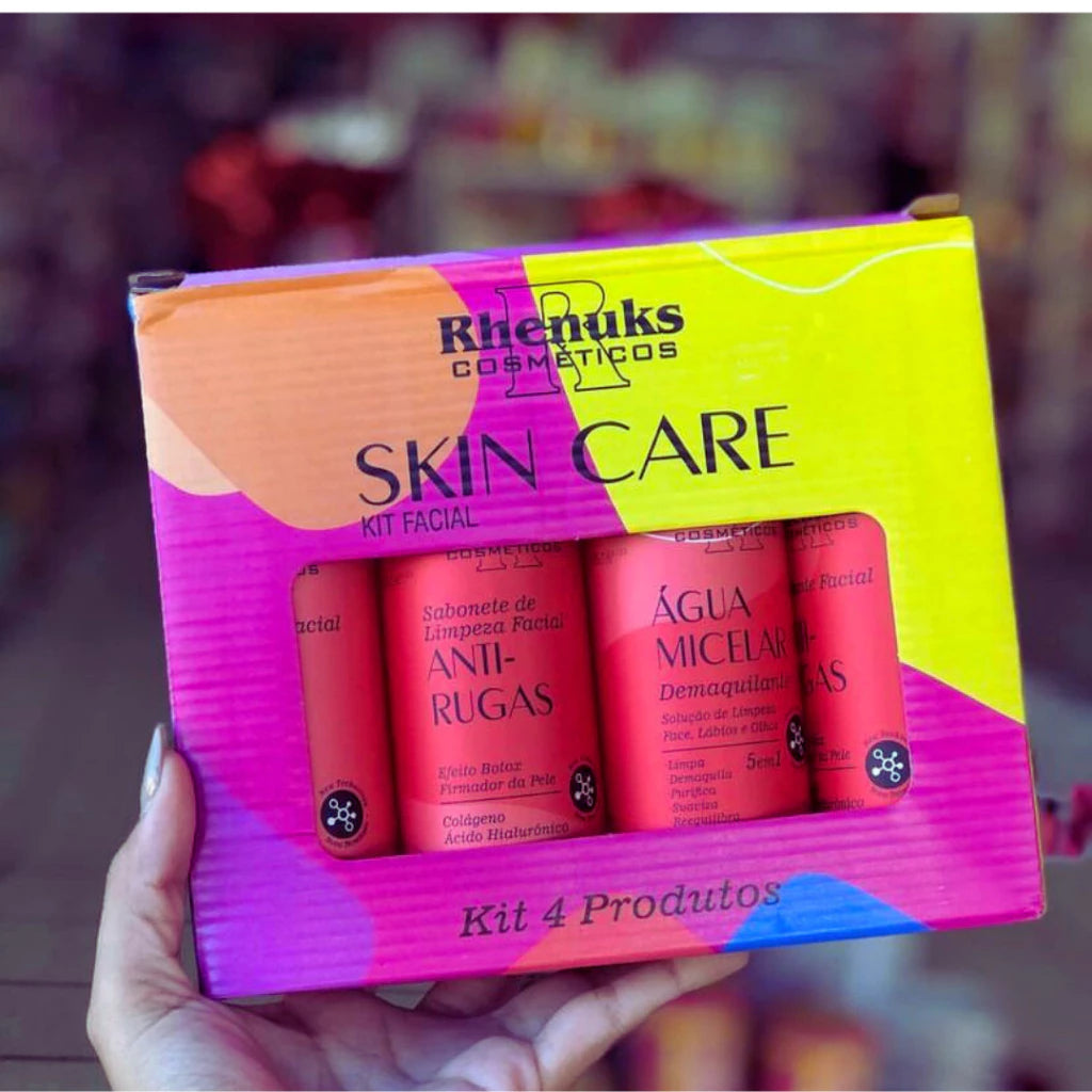 KIT Skincare Anti Rugas Rhenuks - 4 Itens