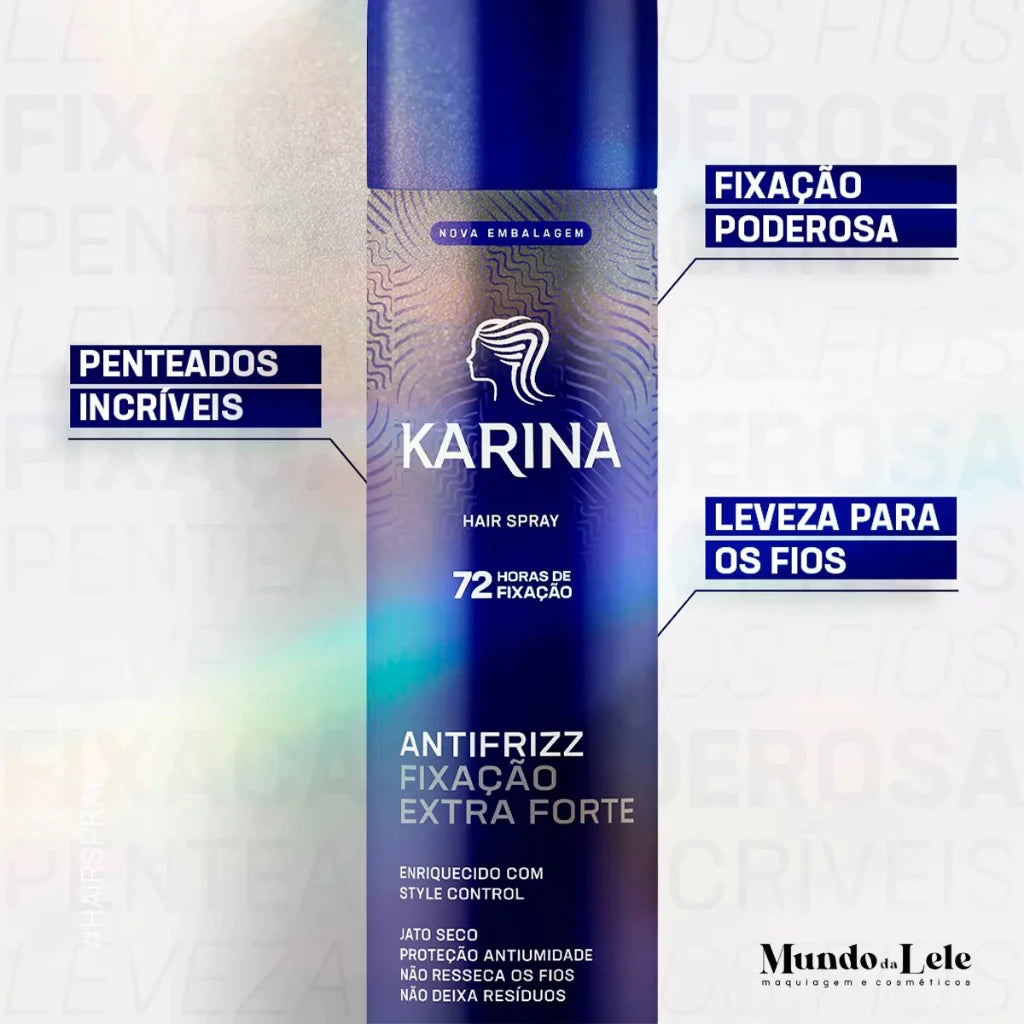 Karina Hair Spray Extra Strong Hold 400ml