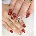 Kit 100 nail stickers for nail decoration - 10 sheets