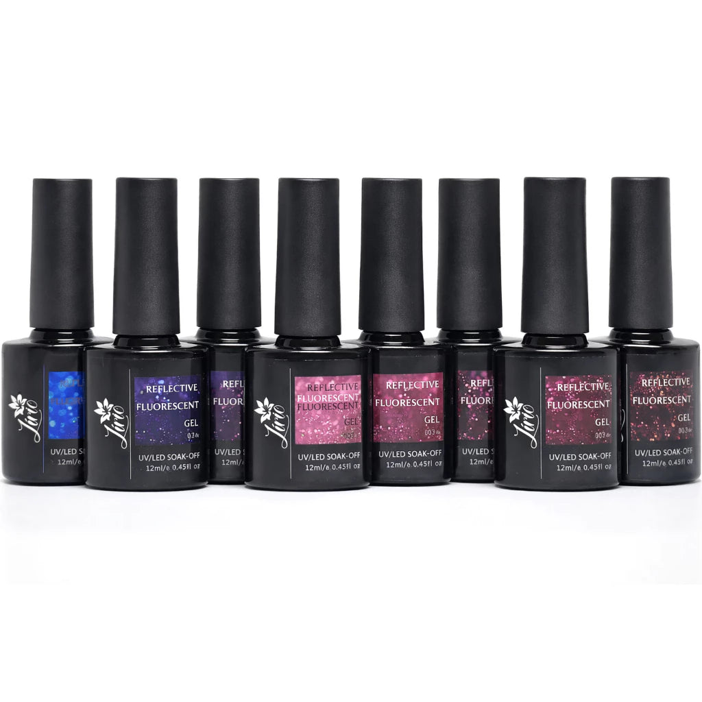 Kit 12 Lirio Cat Eye Reflective Gel Polish 12ml Nail Art Designer Nail Polishes