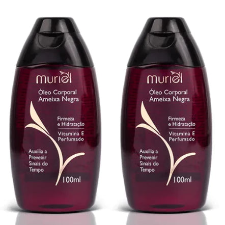 Kit 2 Óleos Corporais Amêndoa Muriel 100ml – Escolha seu Par (Sortido ou Igual)
