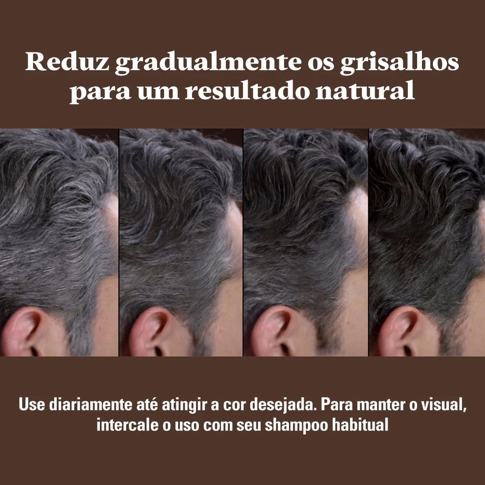 Kit 2x Units - Grecin Control GX Gradual Gray Hair Reducing Shampoo 118ml