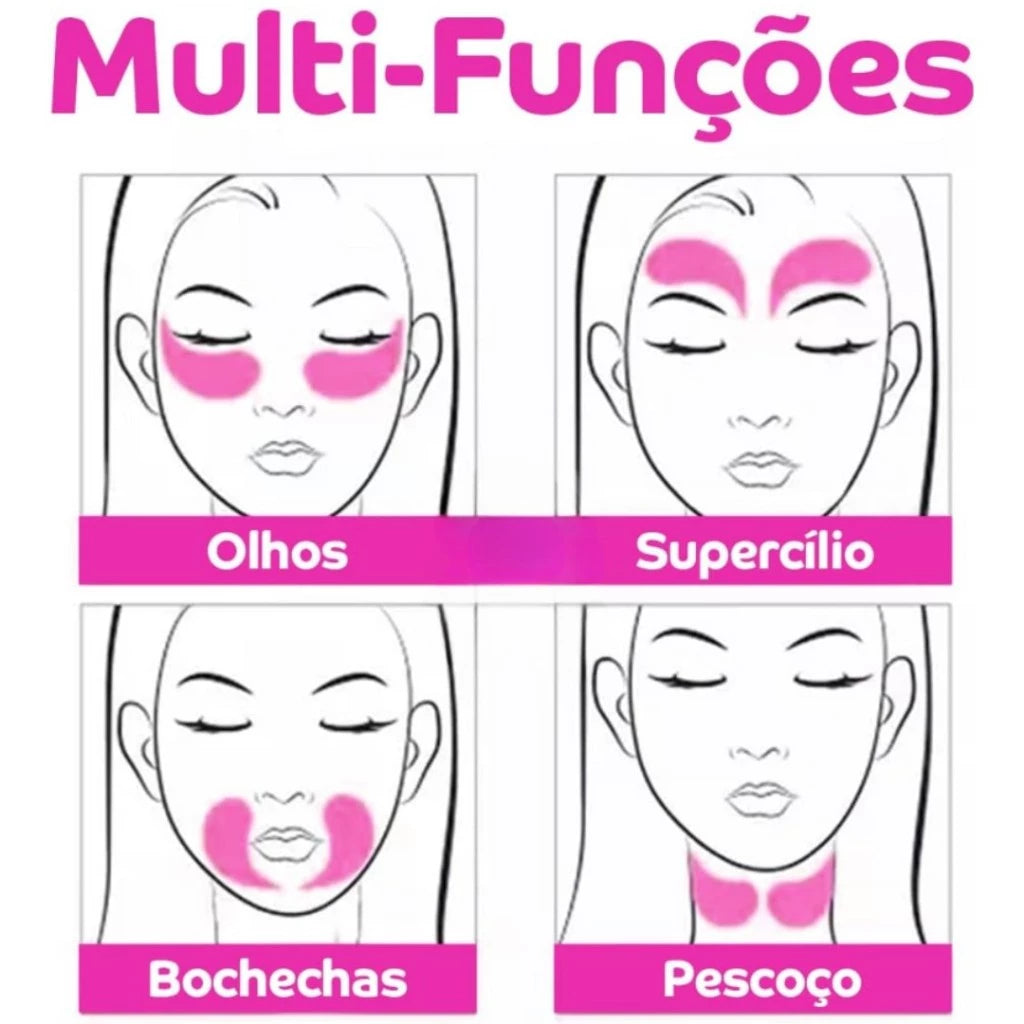 Kit 60 Masks Treats Dark Circles Collagen Anti-Wrinkle Adhesive Gel Pads Skin Care Eye Treatment Facial Mask