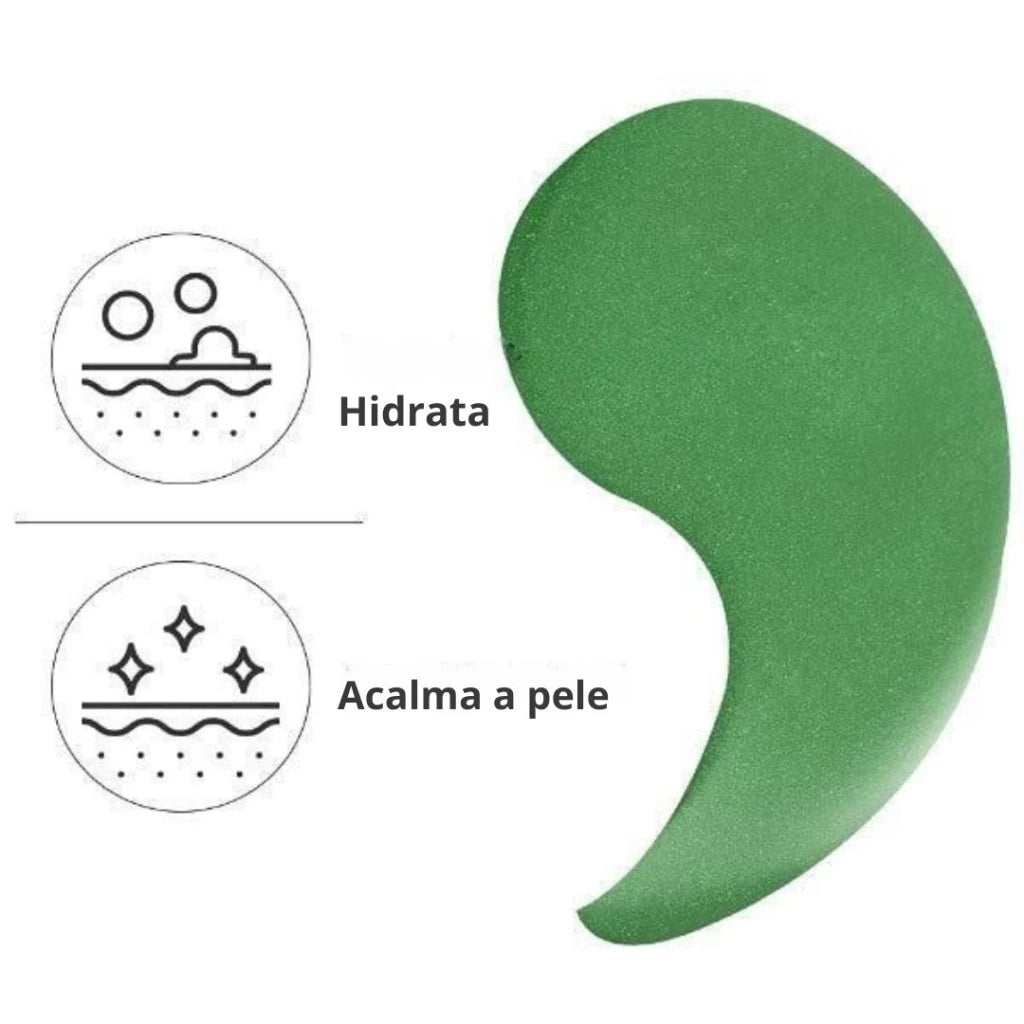 Kit 60 Masks Treats Dark Circles Collagen Anti-Wrinkle Adhesive Gel Pads Skin Care Eye Treatment Facial Mask