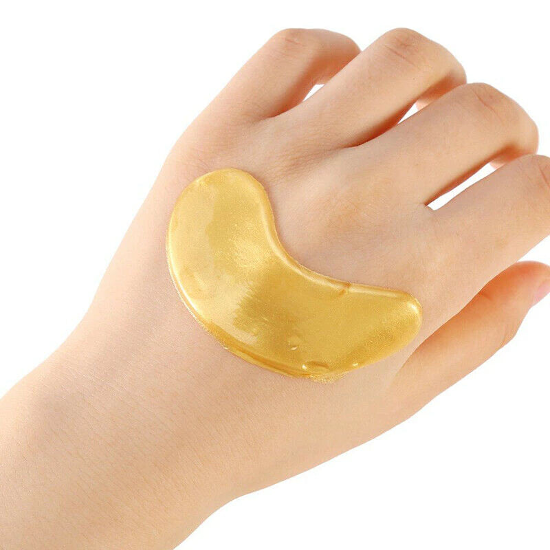 Kit 60 Masks Treats Dark Circles Collagen Anti-Wrinkle Adhesive Gel Pads Skin Care Eye Treatment Facial Mask