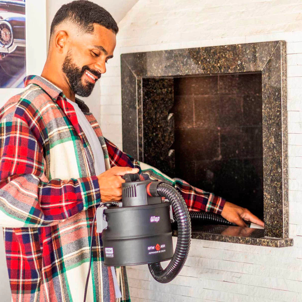 Kit Aspirador de Cinza WAP GTW ASH 1400W com Lavadora de Alta Pressão Vonder LAV1300 1200W