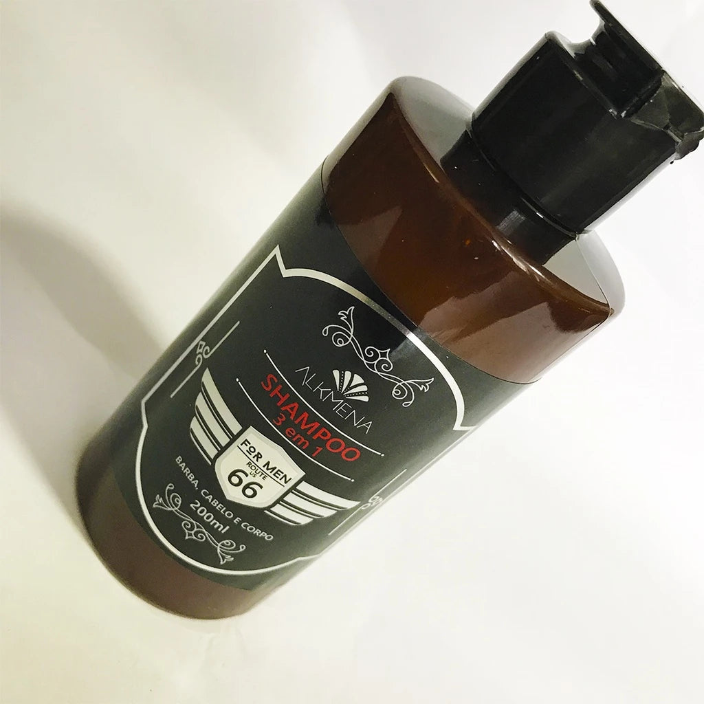 Alkmena Beard Balm & 3-in-1 Shampoo Kit For Men 200ml