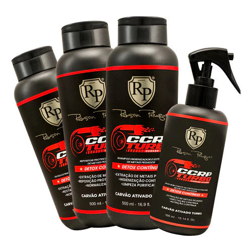 Kit Carvão Ativado CCRP Turbo 1 Litro Robson Peluquero