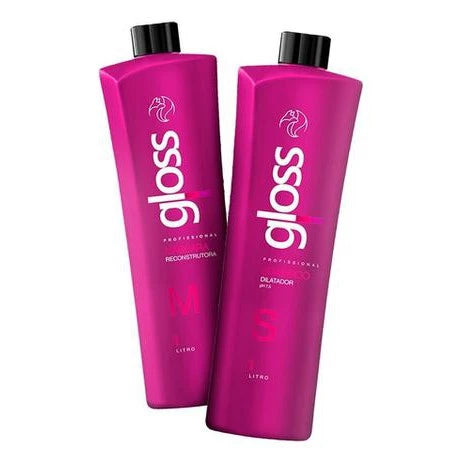 Kit Fox Gloss Escova Progressiva 2x1000
