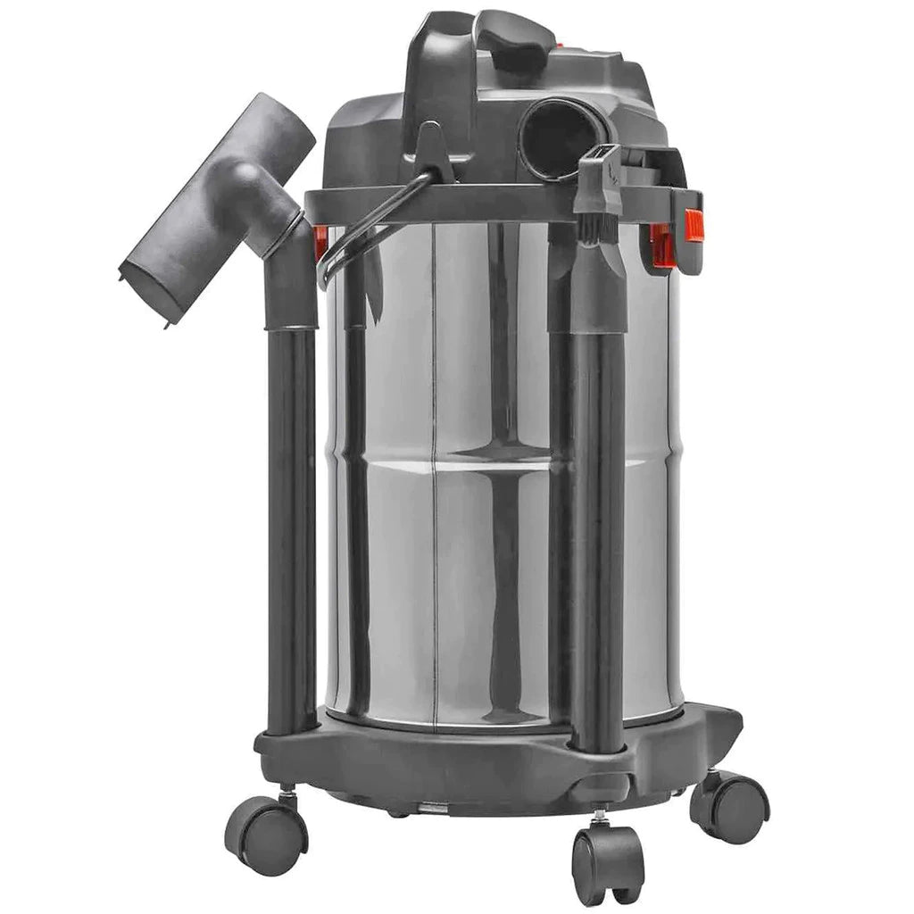 Kit Limpeza Lavadora de Alta Pressão 1200W Potente com Aspirador de Pó e Água Barril Inox