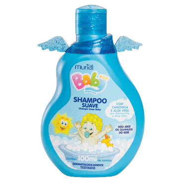 Kit Shampoo + Conditioner + Liquid soap + Cologne + Moisturizer + Baby Oil - Muriel Baby Boy 100ml