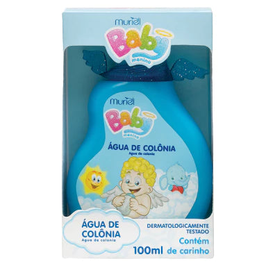 Kit Shampoo + Conditioner + Liquid soap + Cologne + Moisturizer + Baby Oil - Muriel Baby Boy 100ml