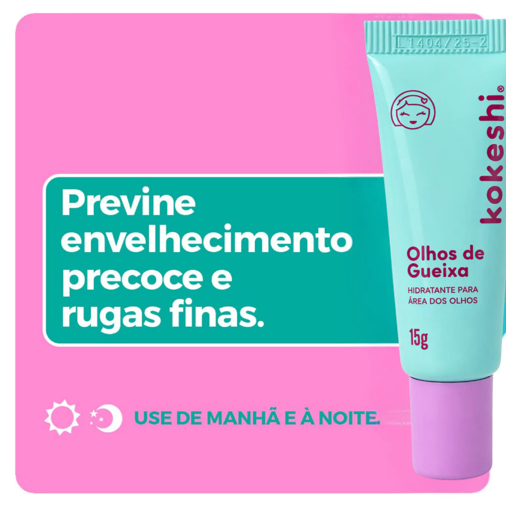 Kokeshi Geisha Eyes Hidratante Rejuvenescedor para os Olhos 15g