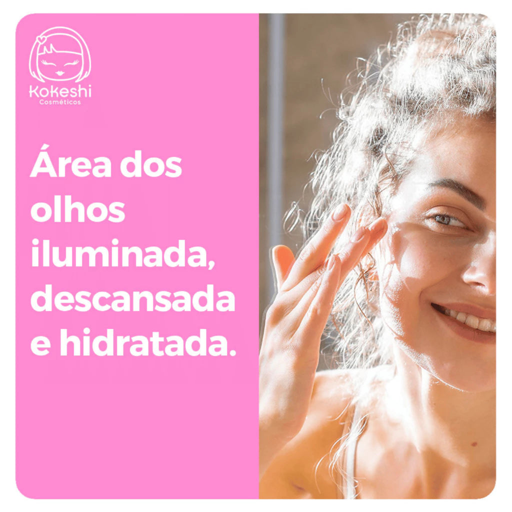 Kokeshi Geisha Eyes Hidratante Rejuvenescedor para os Olhos 15g