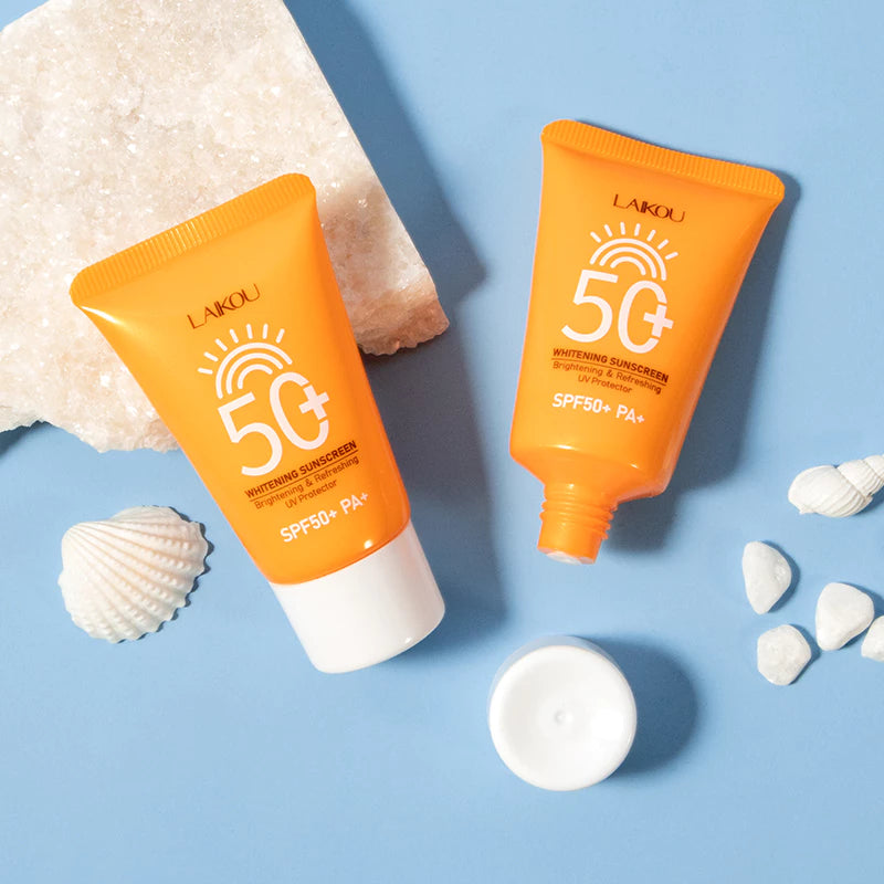LAIKOU Brightening Sunscreen with UV Filter Clarifying Facial Cream Refreshing Sunscreen Day Cream 30g