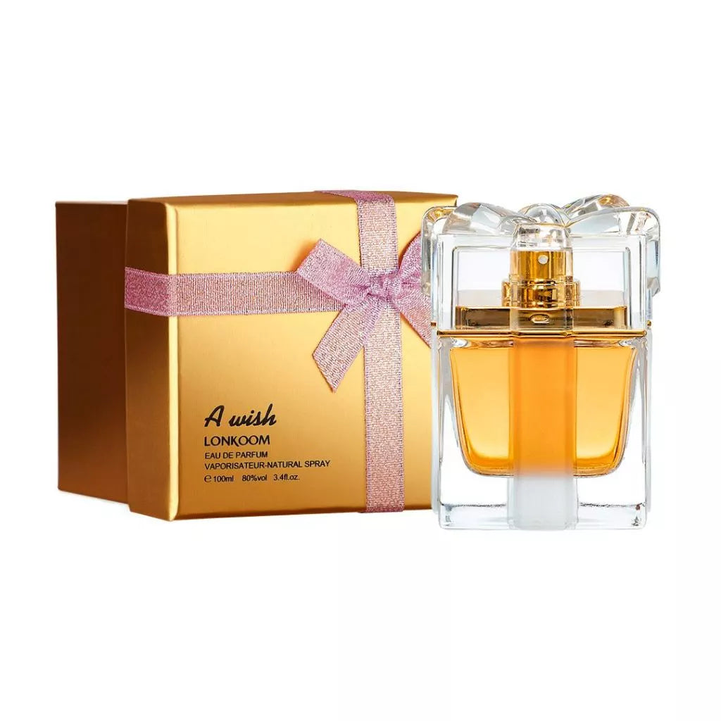 LONKOOM Perfume Feminino A Wish Eau de Parfum 100ml - Premium e Delicado