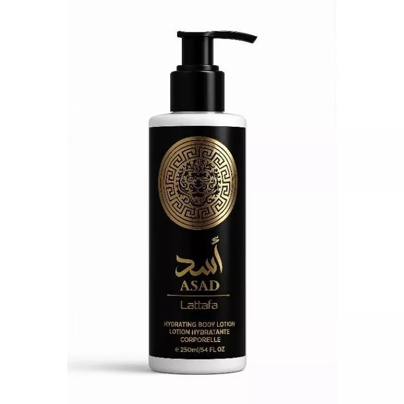 Lattafa Arabic Asad Moisturizing Cream 236ml – Luxurious Arabian Fragrance Body Cream