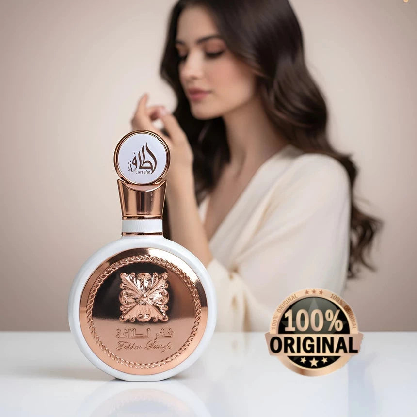 Lattafa Fakhar Rose EDP Perfume for Women 100ml - Original, Long Lasting