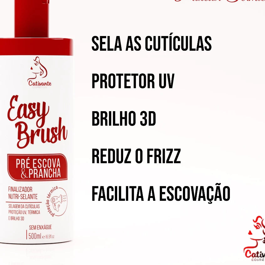 Leave-In Thermal Protector Hair Nutrition Anti Frizz Captivating