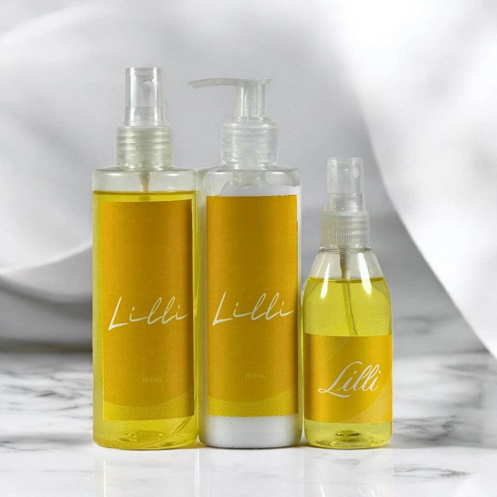 Lilli Scented Woman Kit – Body Splash + Moisturizing Cream + Cologne