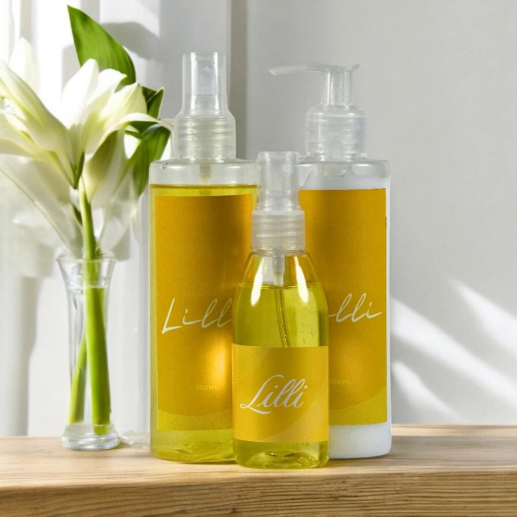 Kit Lilli Scented Woman – Body Splash + Creme Hidratante + Colônia