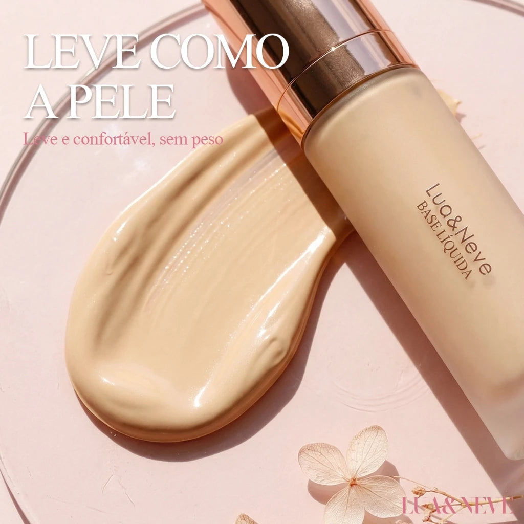 Liquid Foundation 40ml Long-Lasting Coverage, Matte and Natural Effect - Lua&Neve