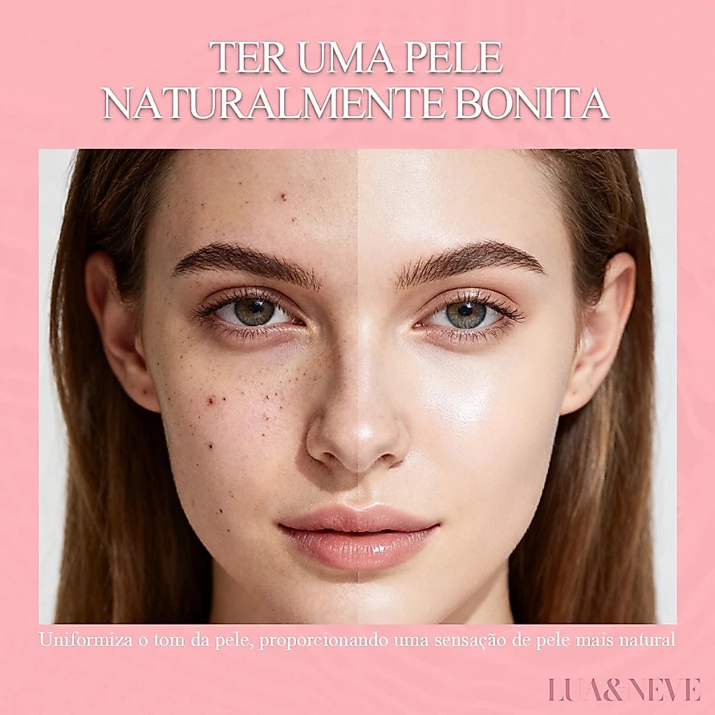Liquid Foundation 40ml Long-Lasting Coverage, Matte and Natural Effect - Lua&Neve