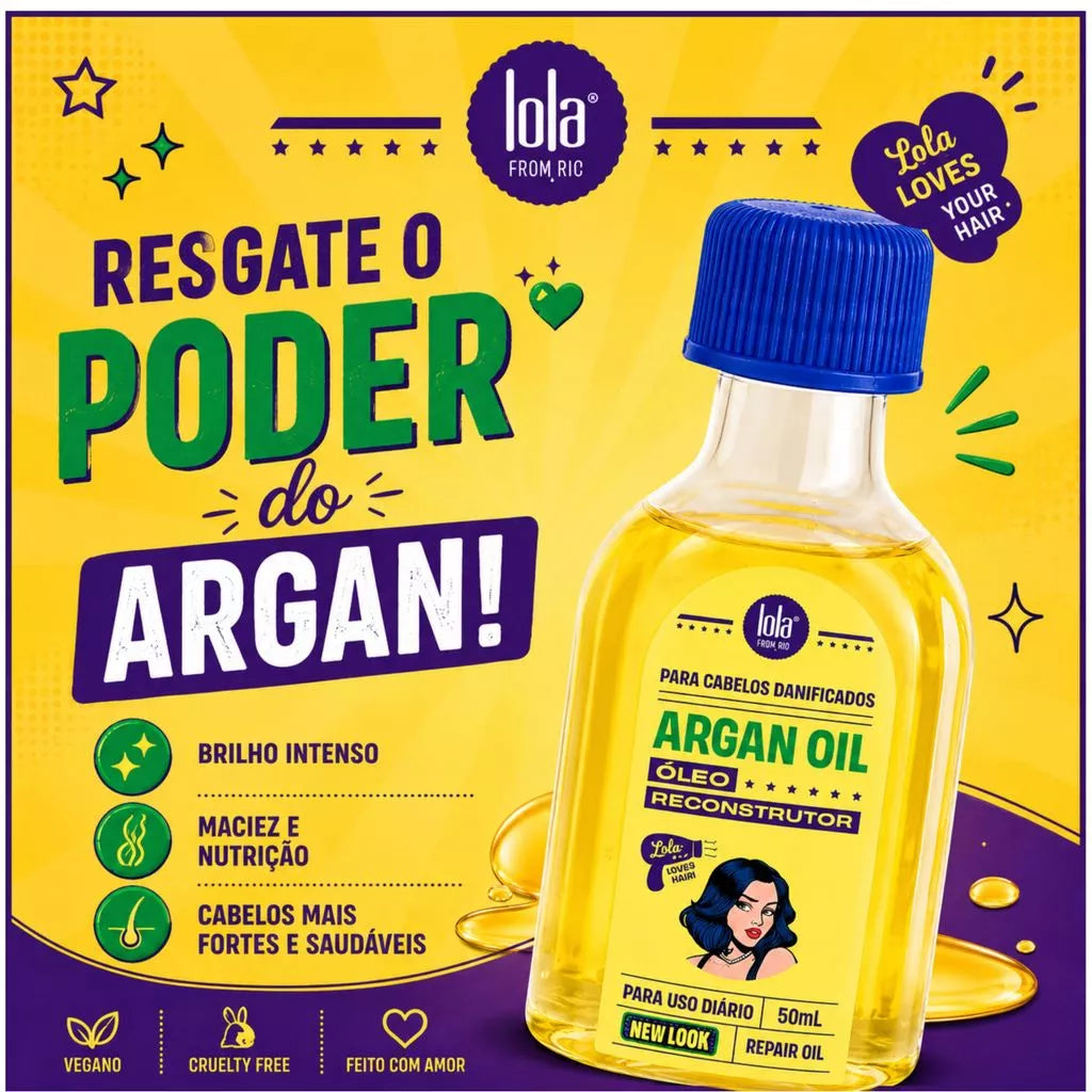 Lola Cosmetics Argan Oil Oleo Reparador 50ml