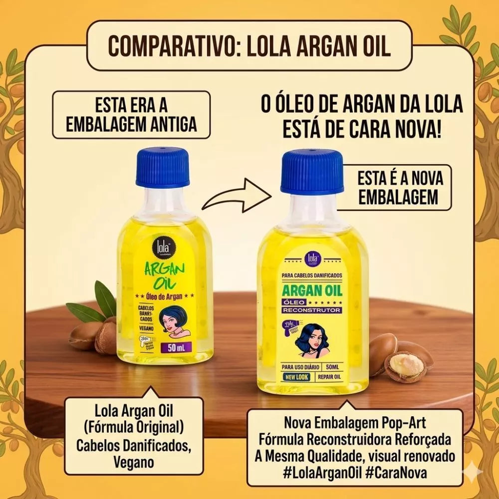 Lola Cosmetics Argan Oil Oleo Reparador 50ml