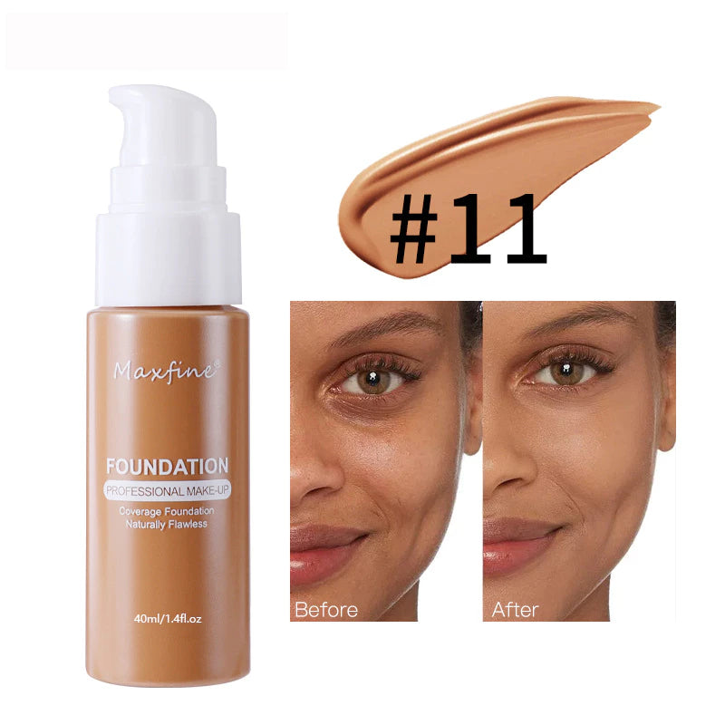 Long-Lasting Waterproof Concealer Foundation – Matte Oil Control