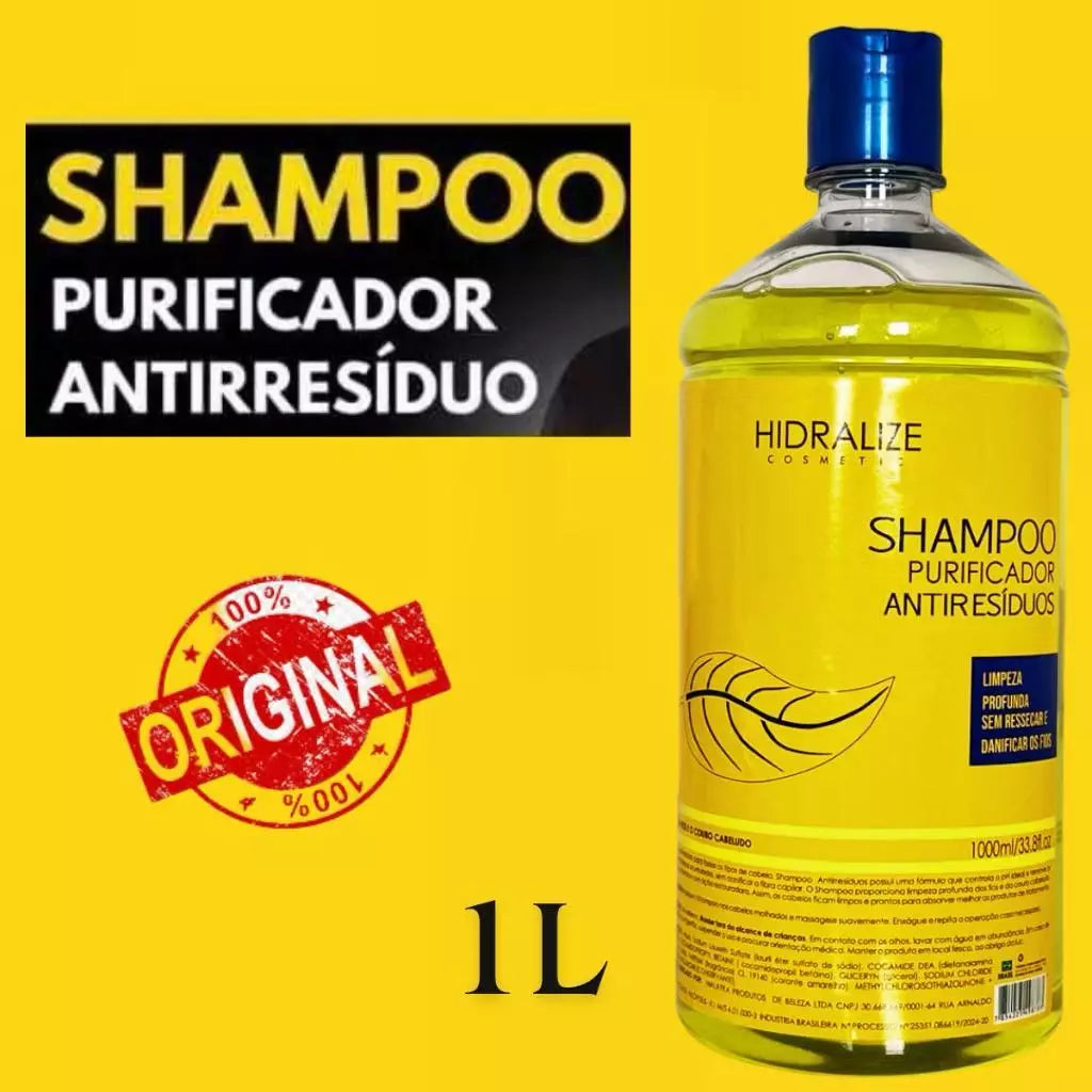 Lysotherapy SHAMPOO Anti-Residue 1 LITER Hidralise - Deep Hair Cleansing